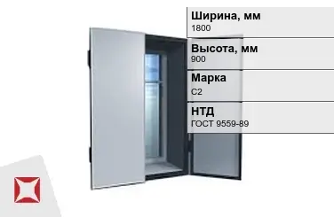 Ставни свинцовые для рентгенкабинета С2 1800х900 мм ГОСТ 9559-89 в Шымкенте